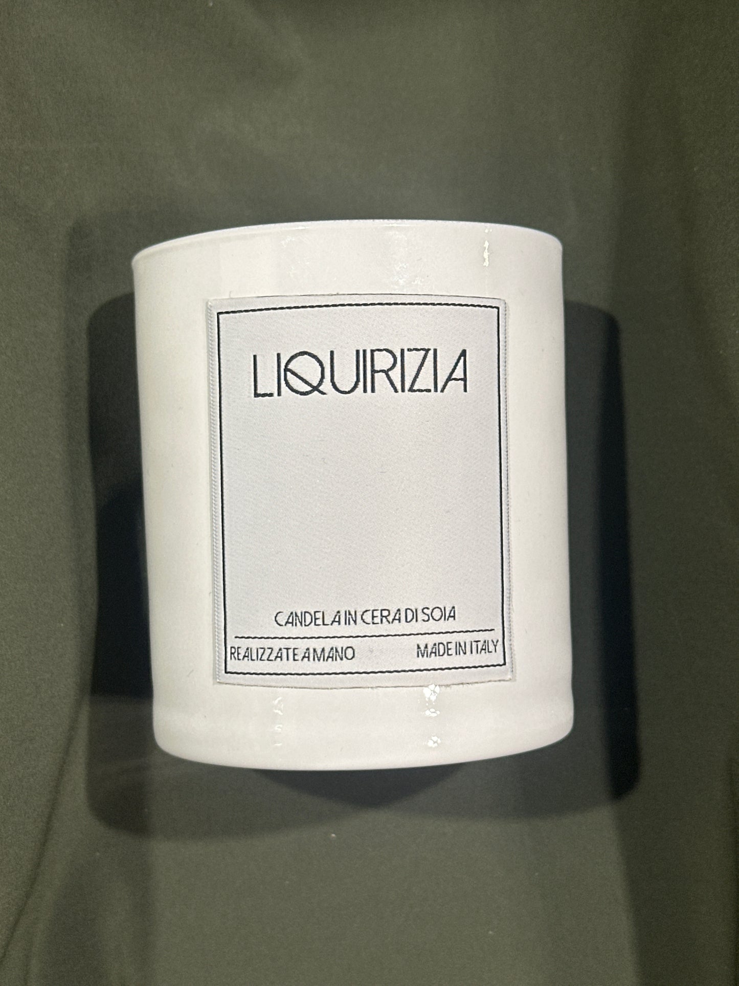Candela 290gr soya Liquirizia