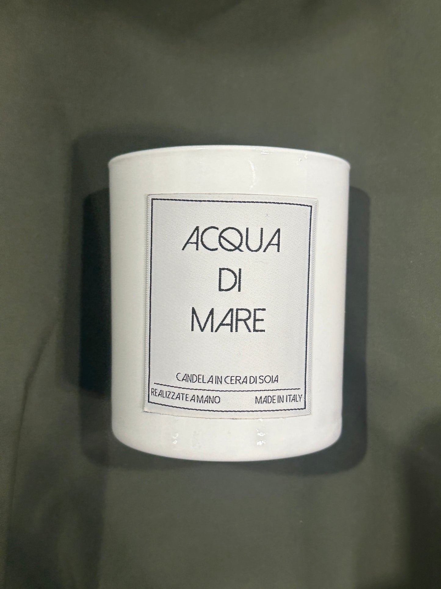 Candela 290g soya Acqua di mare